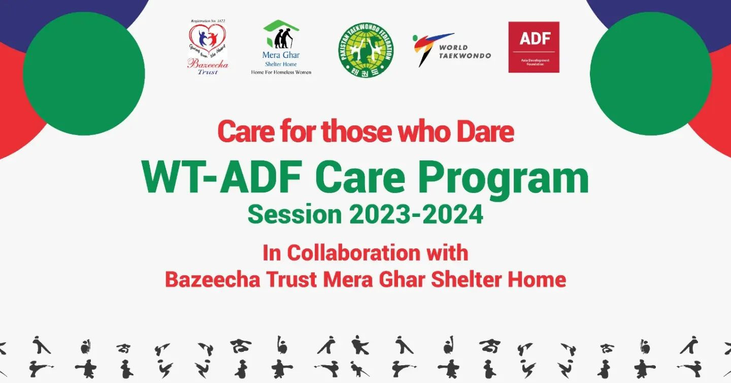 WT-ADF Cares Programme sessions are being run in 2023 and 2024 in collaboration with the Bazeecha Trust Mera Ghar Shelter Home in Rawalpindi ©Facebook