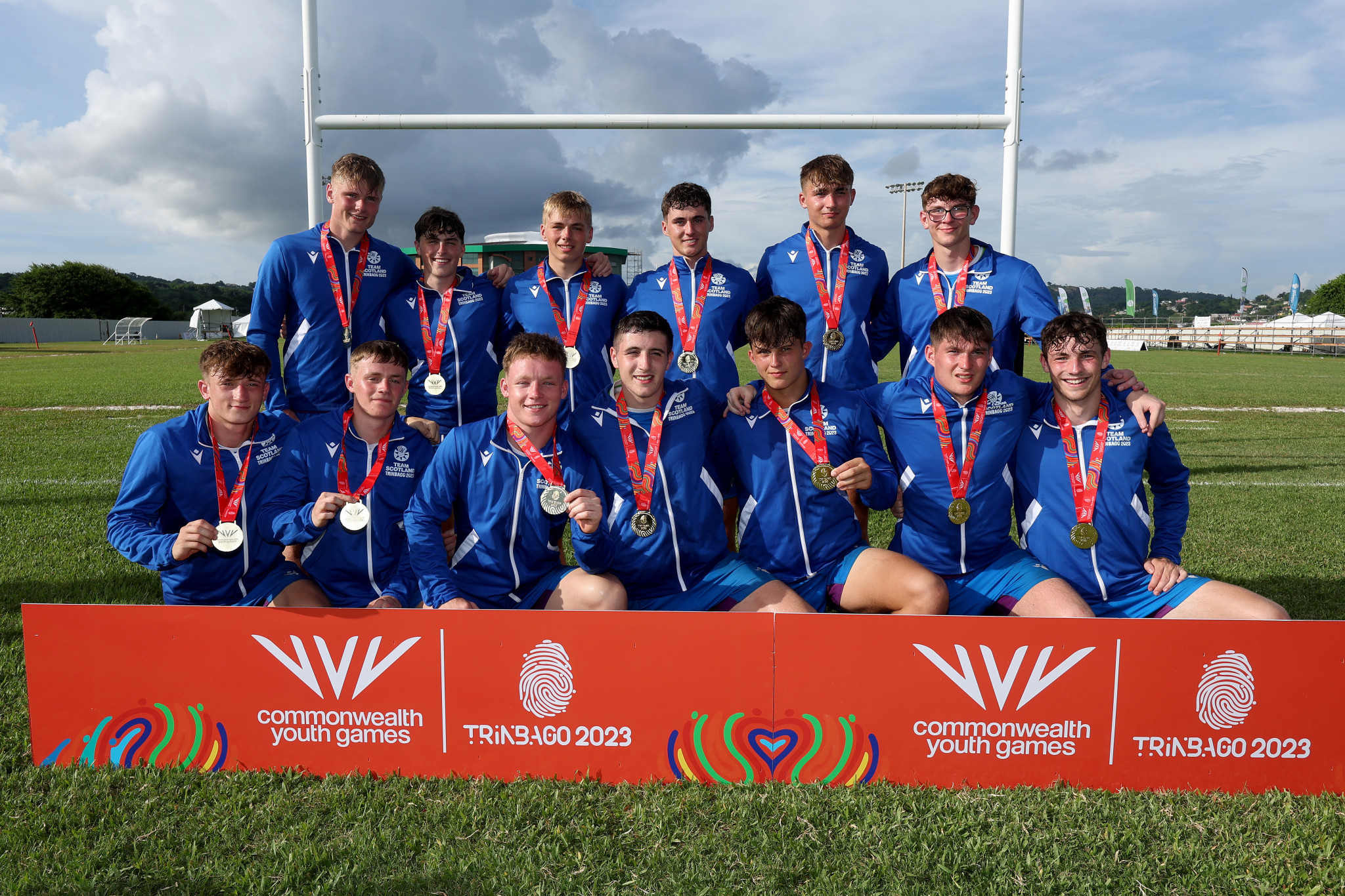 Scotland won their first-ever team gold medal at a Commonwealth Games or Commonwealth Youth Games in the men's rugby sevens ©Getty Images