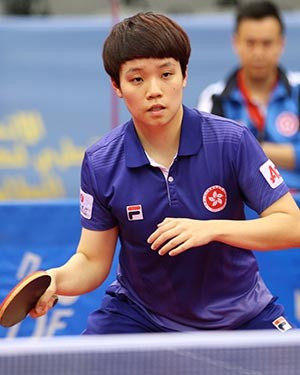 Hong Kong’s Doo Hoi Kem defeated world number one Liu Shiwen on the opening day of the ITTF Asian Olympic Qualification Tournament ©ITTF/Rémy Gros
