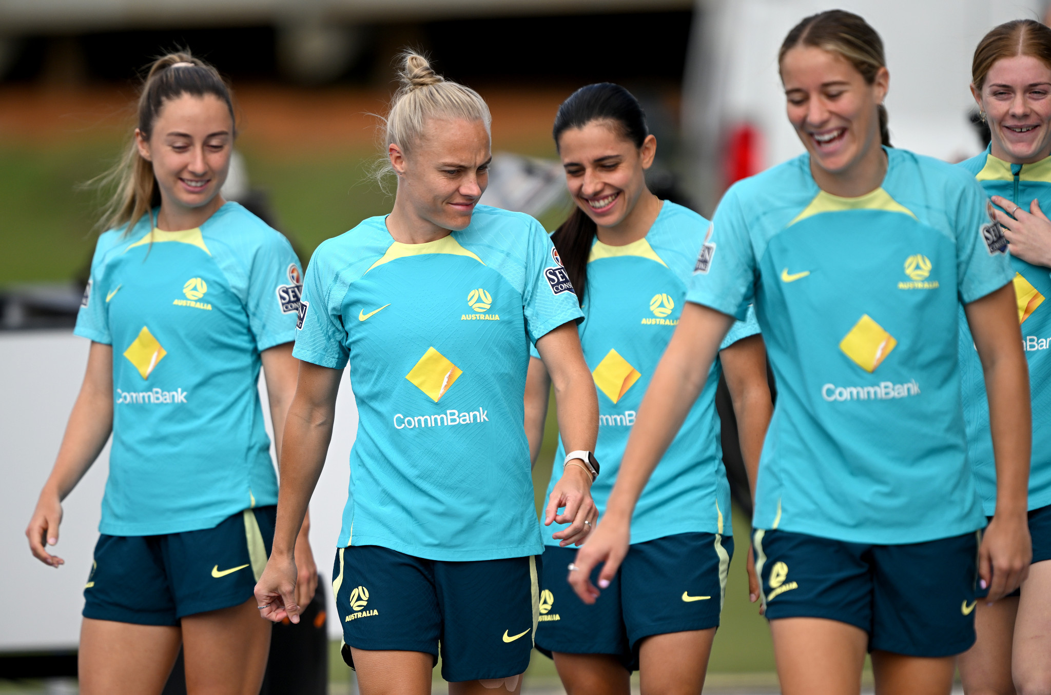 The Queensland Government are hoping funding will inspire grassroots athletes to emulate the Matildas football team who were training in Brisbane before Saturday's FIFA Women's World Cup quarter-final against France ©Getty Images