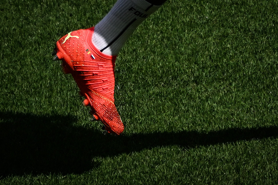 Ondoua made headlines when representing Cameroon at the 2022 FIFA World Cup after wearing boots with both the Russian and Cameroonian flags on ©Getty Images