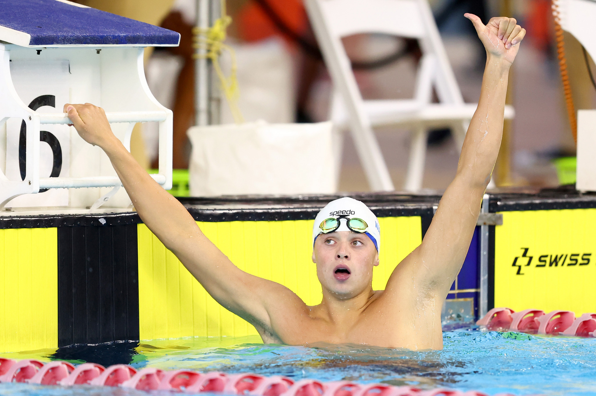 Fourth swimming gold helps Ward finish Commonwealth Youth Games with a flourish