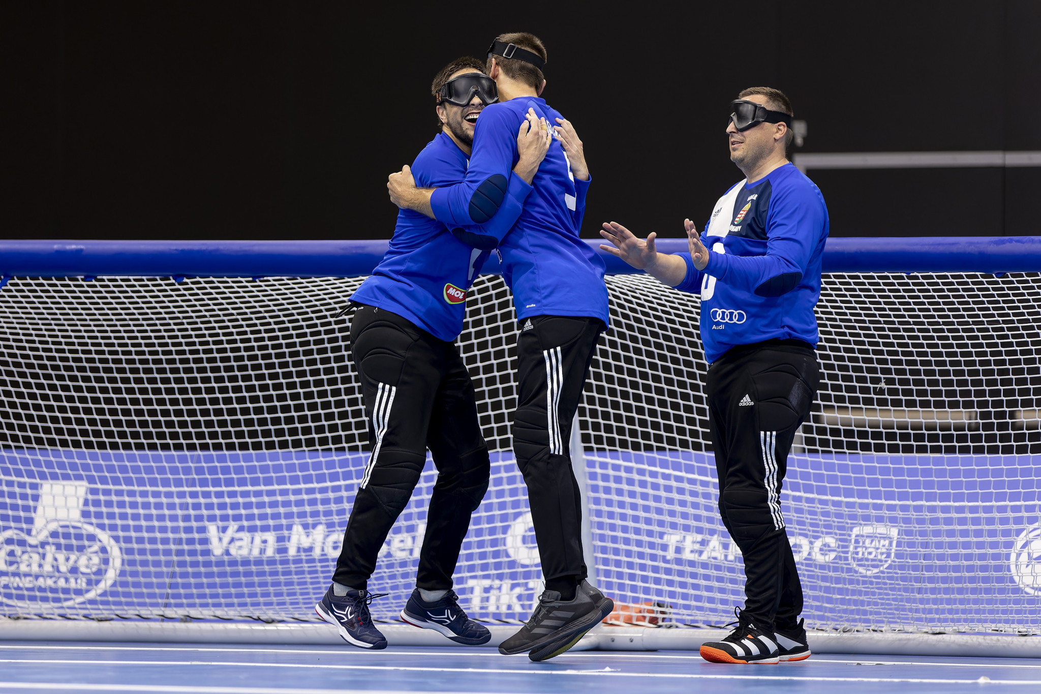 Hungary got their goalball campaign off to a flying start with two victories ©EPC