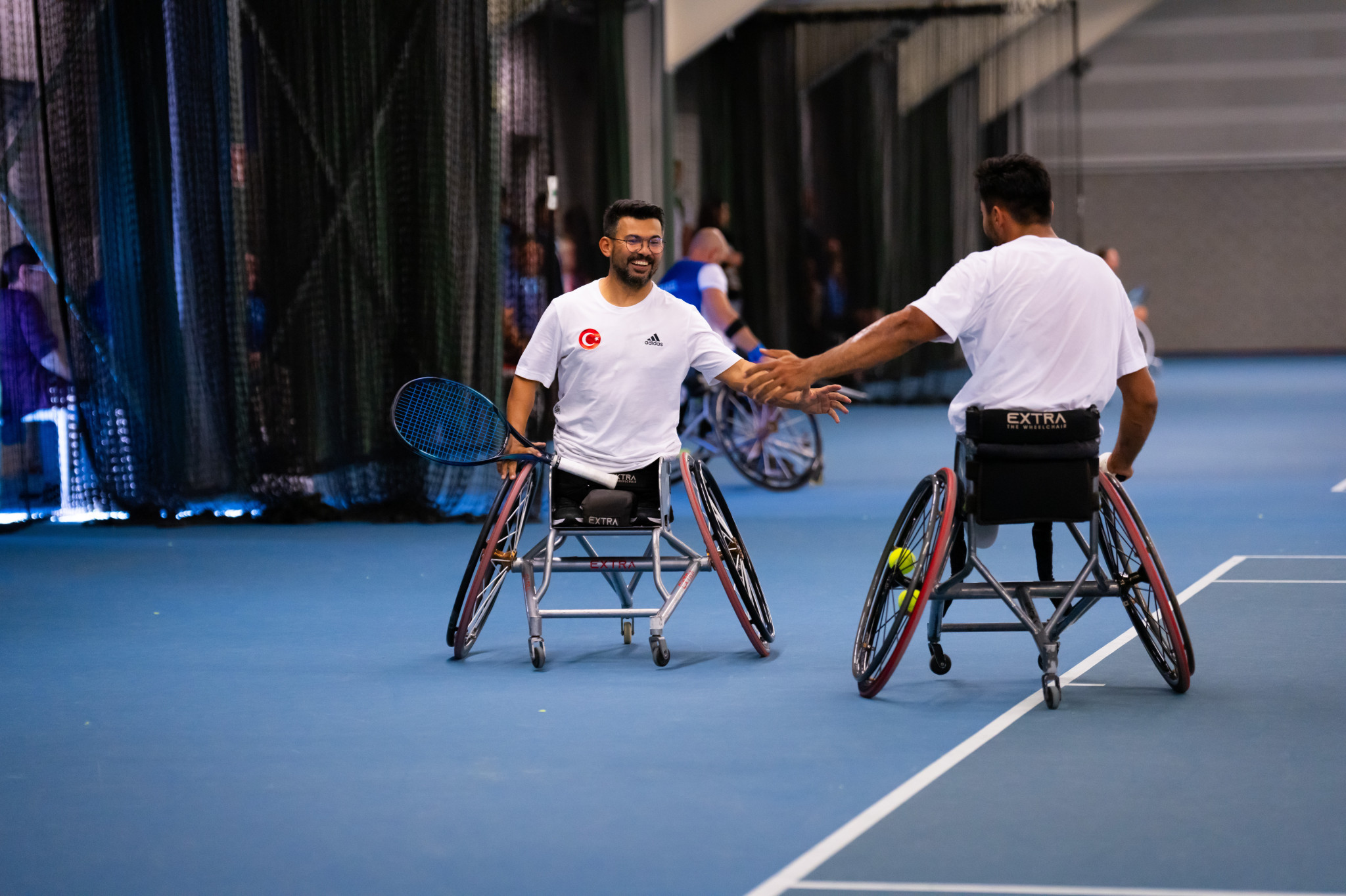 Wheelchair tennis competition continued in Rotterdam ©EPC