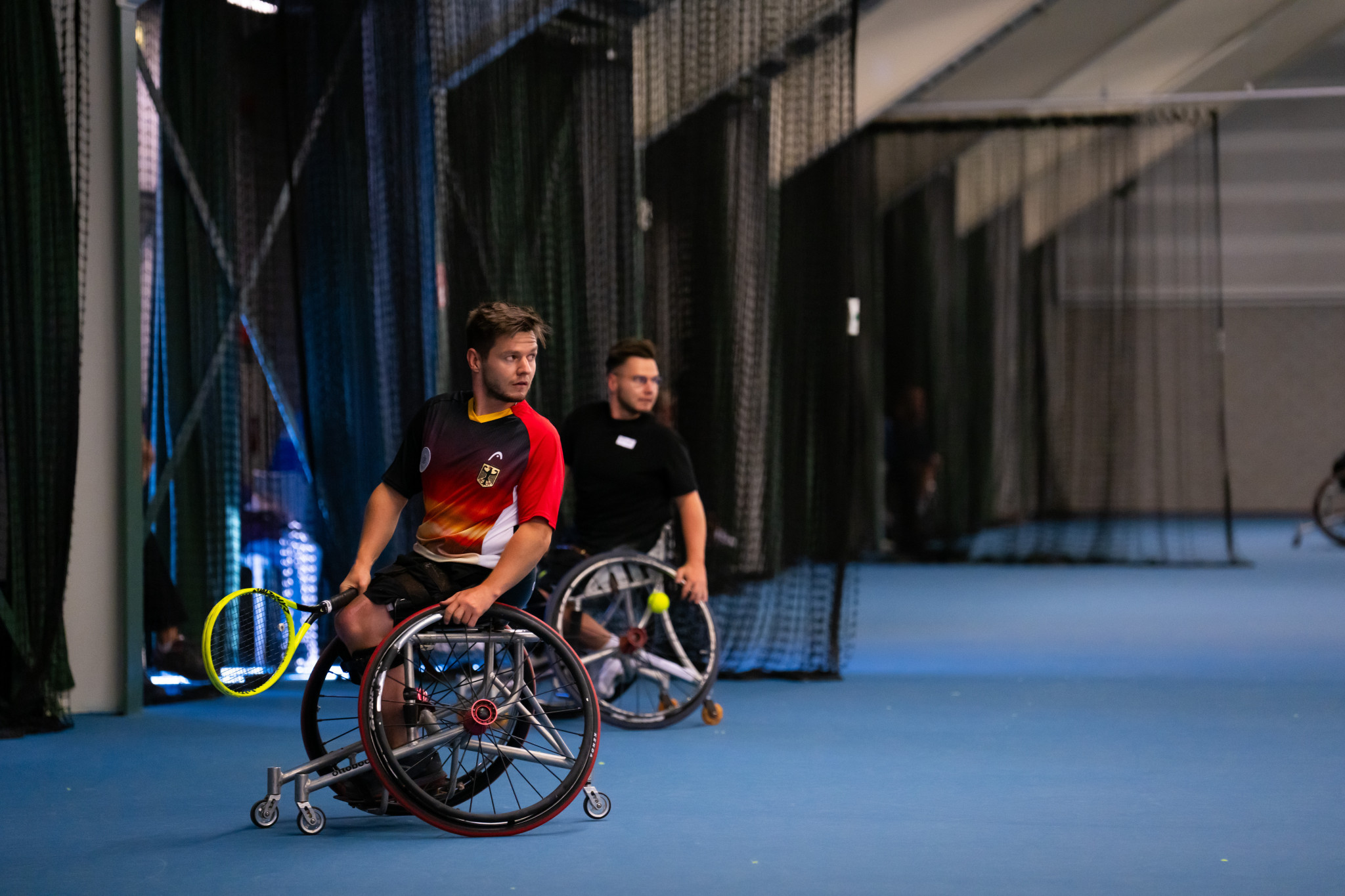 Intensity is increasing on the wheelchair tennis courts with the first medals set to be awarded tomorrow ©EPC