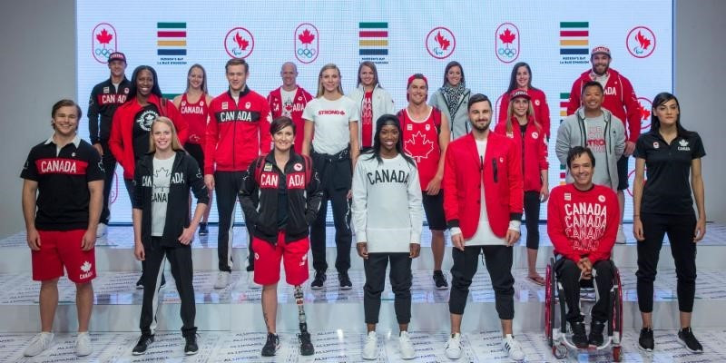 Hudson's Bay unveil uniform for Canadian Olympic and Paralympic athletes at Rio 2016