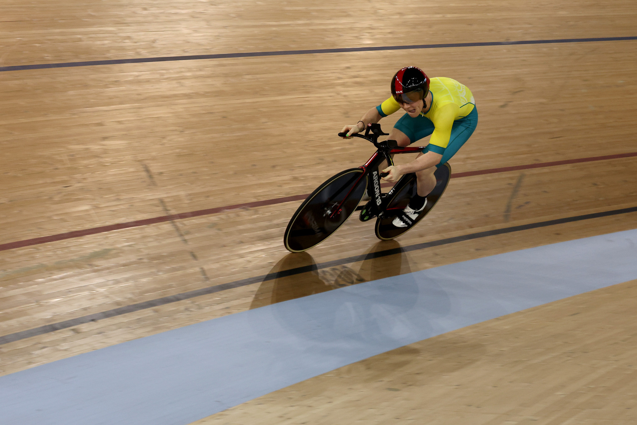 Australia's Tayte Ryan won the men's 1,000m time trial and keirin finals on the last day of Trinbago 2023 ©Getty Images