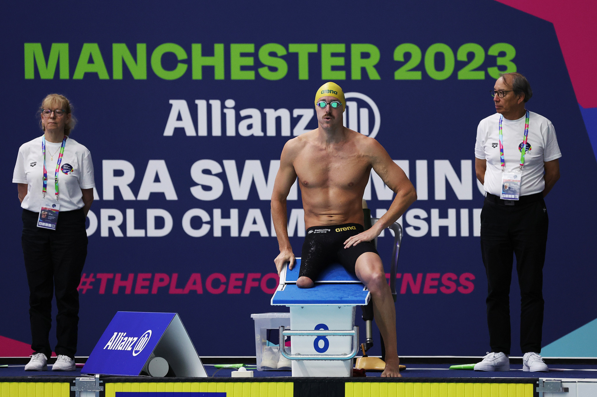 Talks continued between the IPC and UK Sports in Manchester when it staged the Para Swimming World Championships ©Getty Images