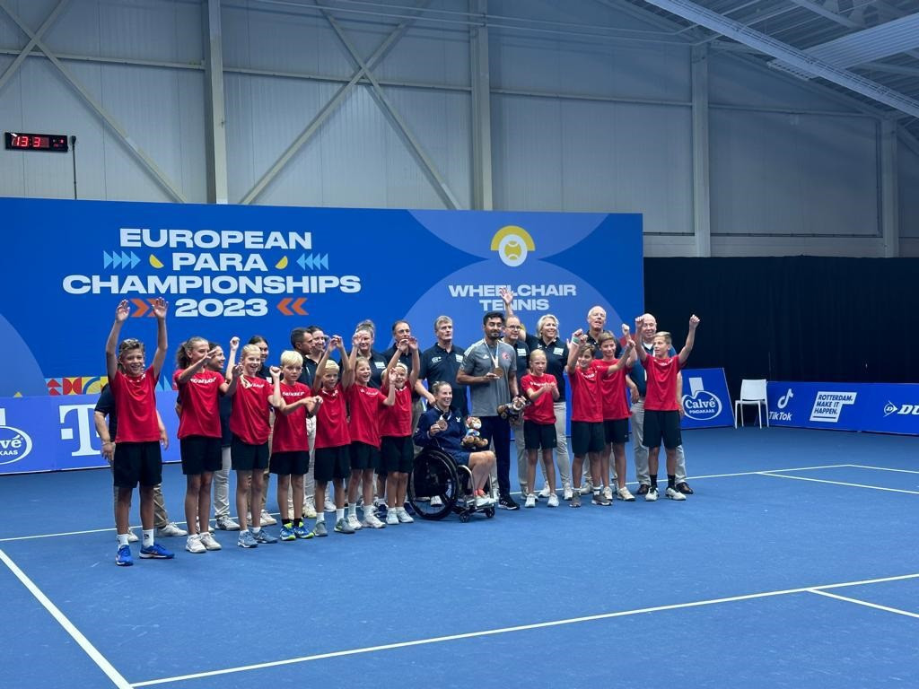 Shuker and Kaplan win first wheelchair tennis medals of European Para Championships