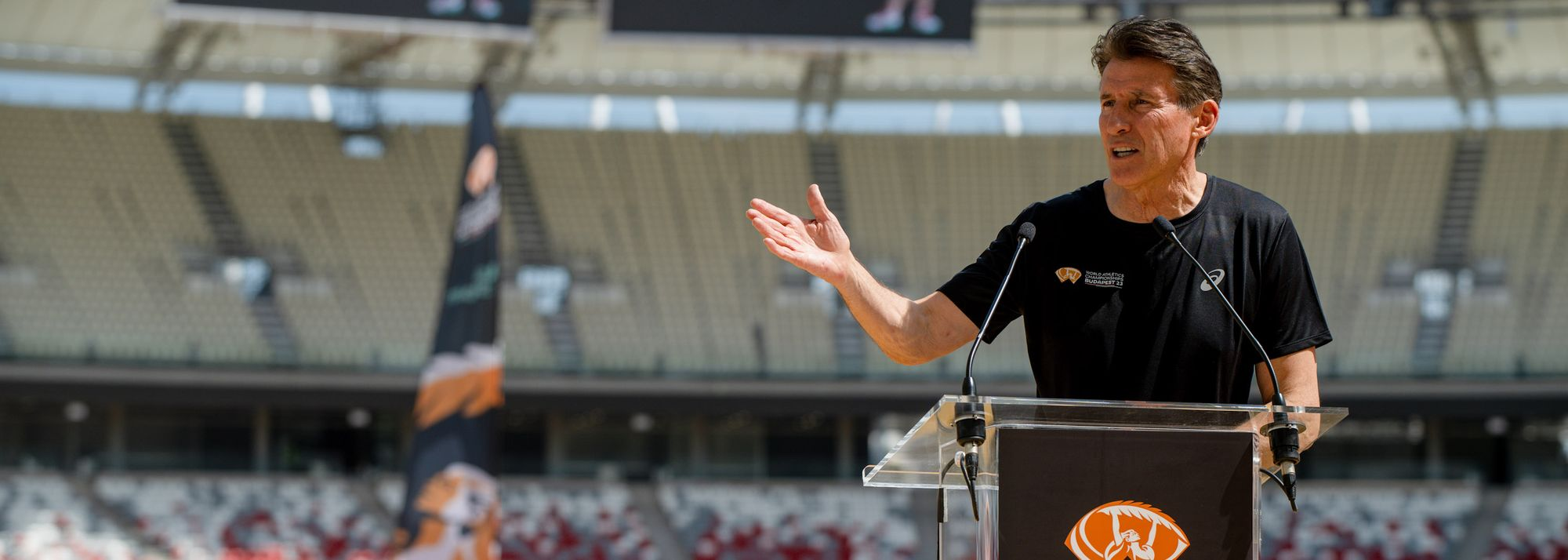 World Athletics President Sebastian Coe is expecting a high-level event in Budapest ©Budapest 2023