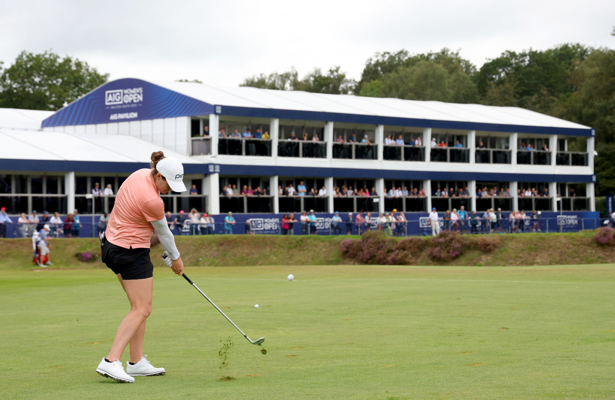 Ewing widens gap at top of Women's Open standings after superb second day