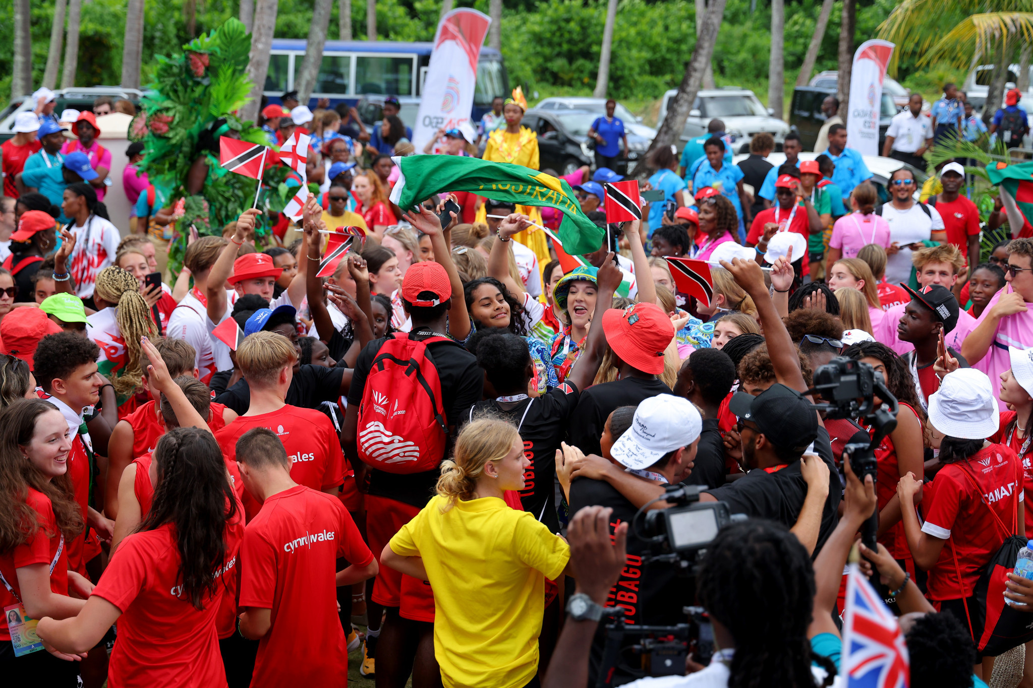 The Trinbago 2023 Closing Ceremony took the form of beach celebration ©Getty Images