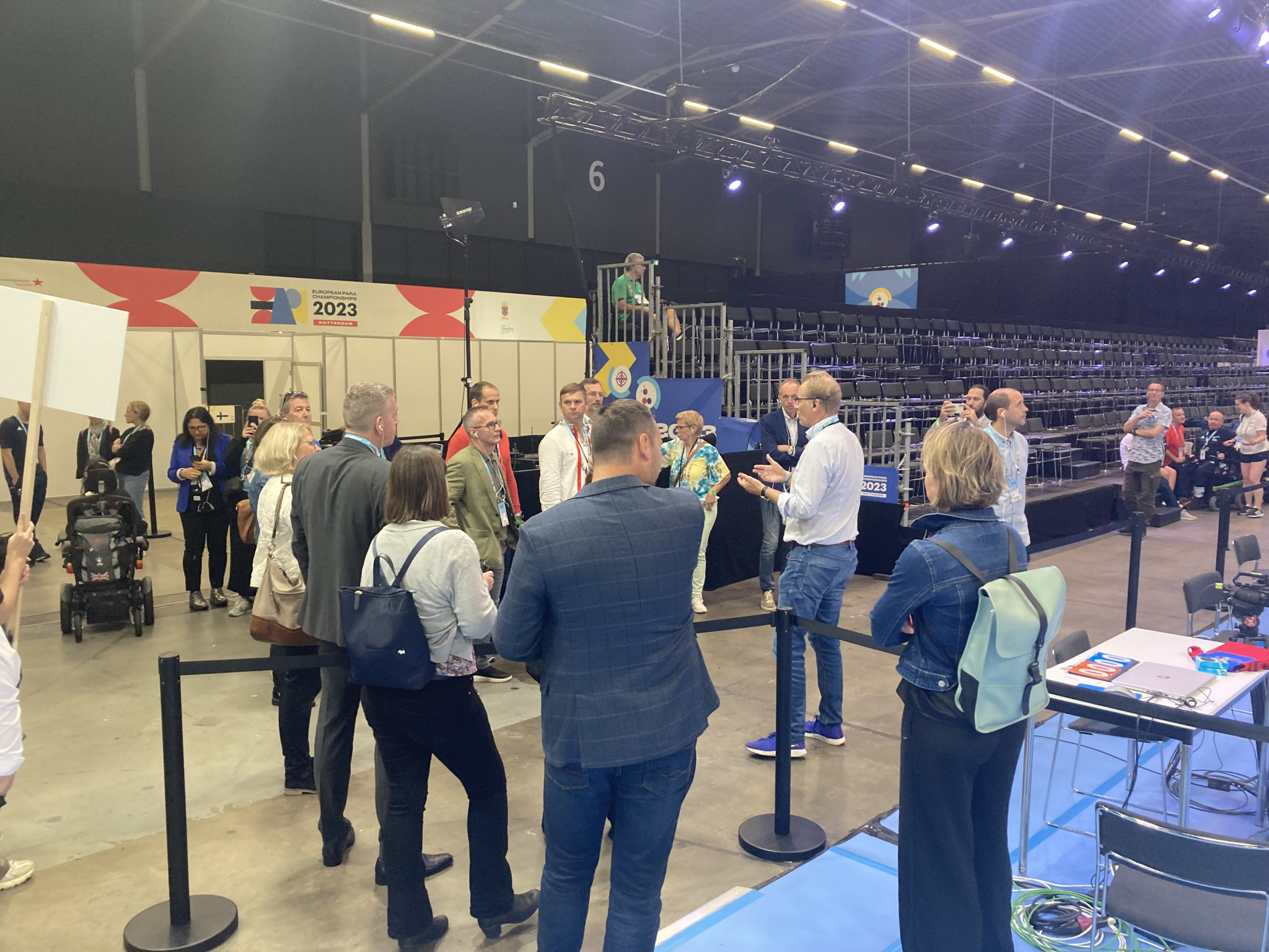 Observer programme participants were informed about what is it required to stage the European Para Championships with Rotterdam holding the first edition ©ITG