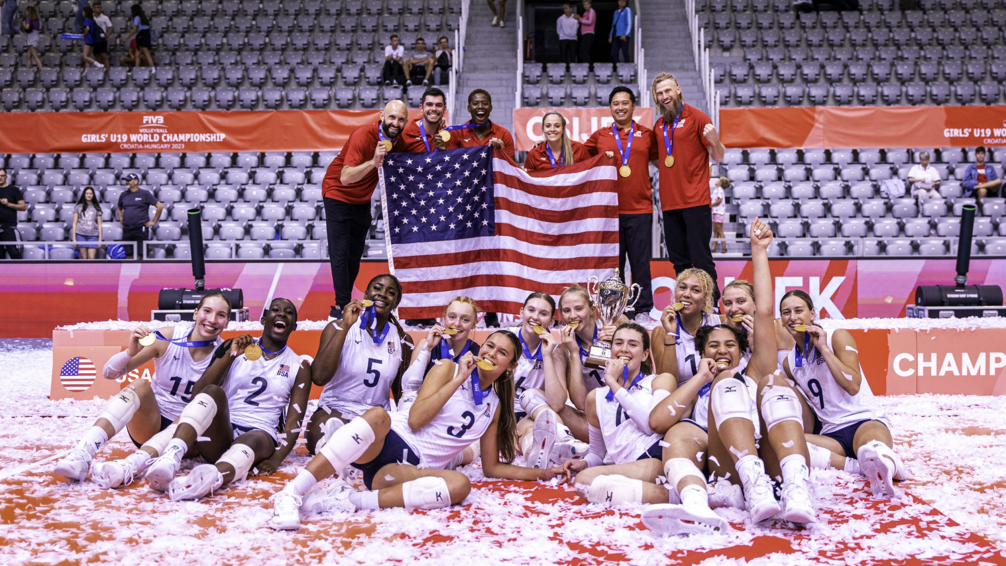 Stunning US comeback reclaims FIVB Girls' Under-19 World Championship