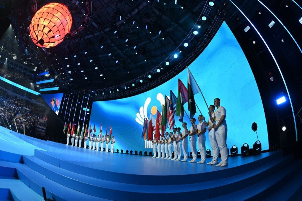 Azerbaijan is scheduled to stage the third edition of the CIS Games in 2025 after receiving the official flag of the event ©NOC Belarus