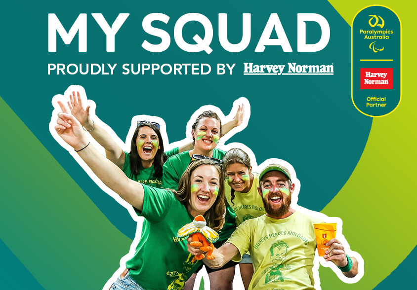 Harvey Norman had supported Australia's Olympic and Paralympic Games teams at Tokyo 2020 ©Paralympic Australia