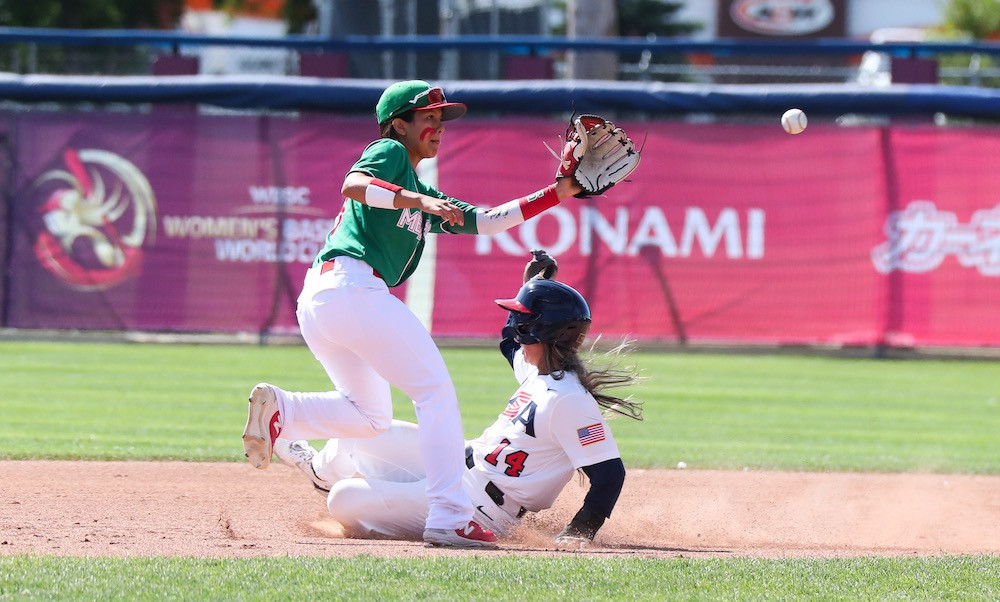Canada and Mexico seal Women's Baseball World Cup Finals places after Group A finish