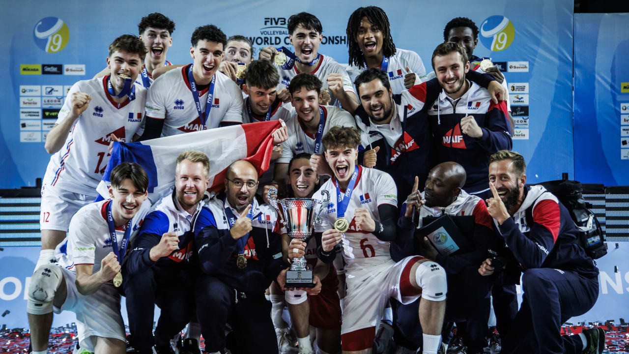 France defeat Iran for first FIVB Boy's Under-19 World Championship title