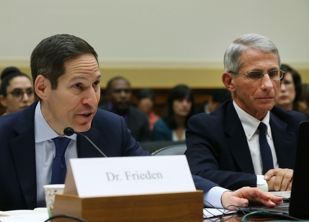 CDC director Tom Frieden (left) has hailed the latest findings as a 