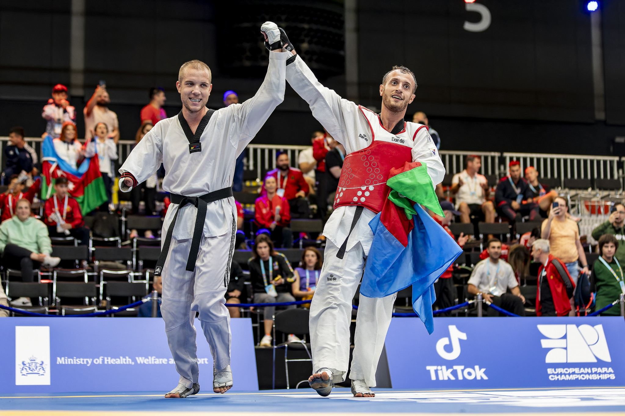 Abuzarli snatches taekwondo gold in thrilling finish at European Para Championships