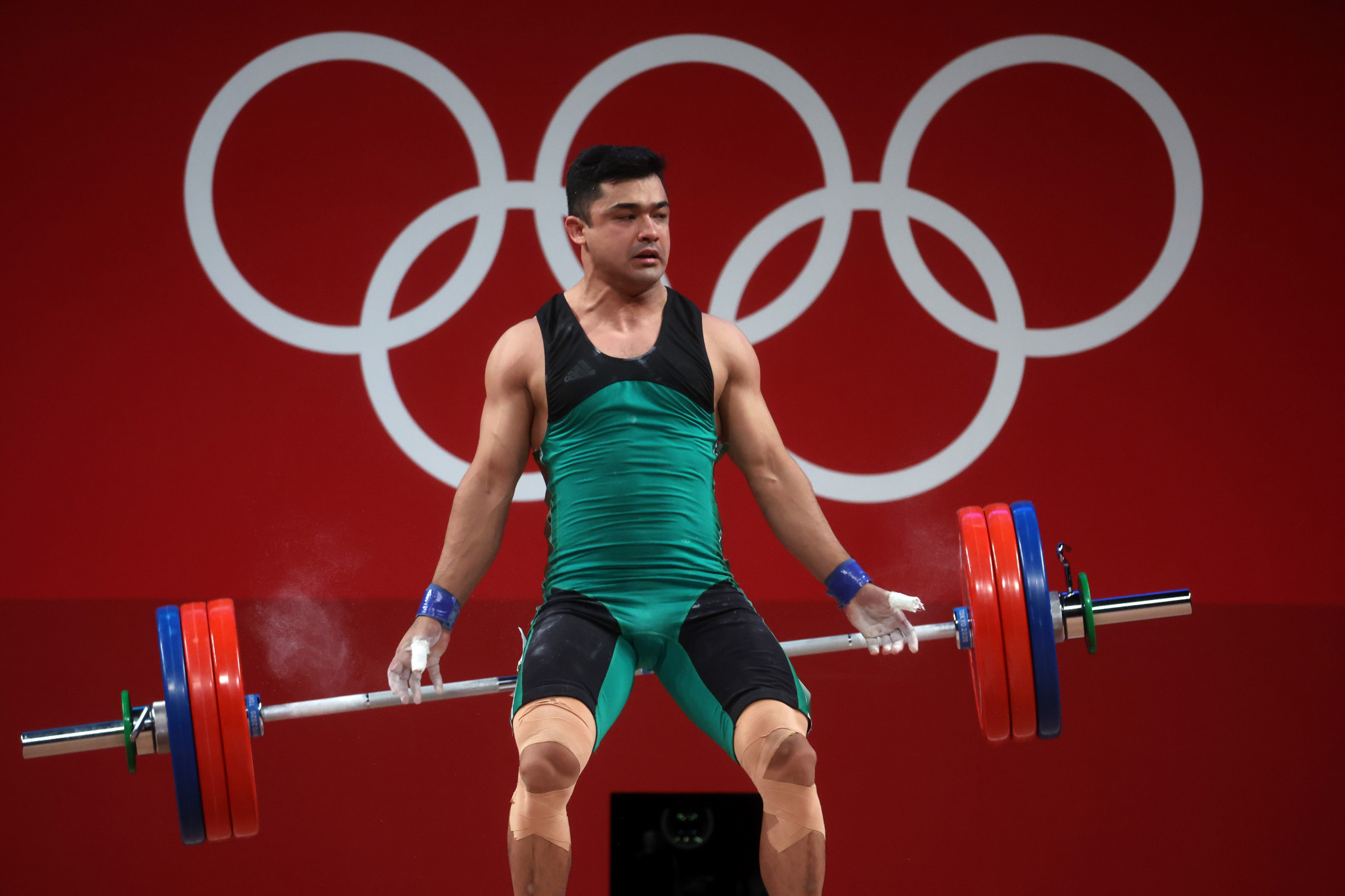 Tokyo Olympian Rejepbay Rejepov has been suspended for three years for a doping positive, rather than the usual four ©Getty Images