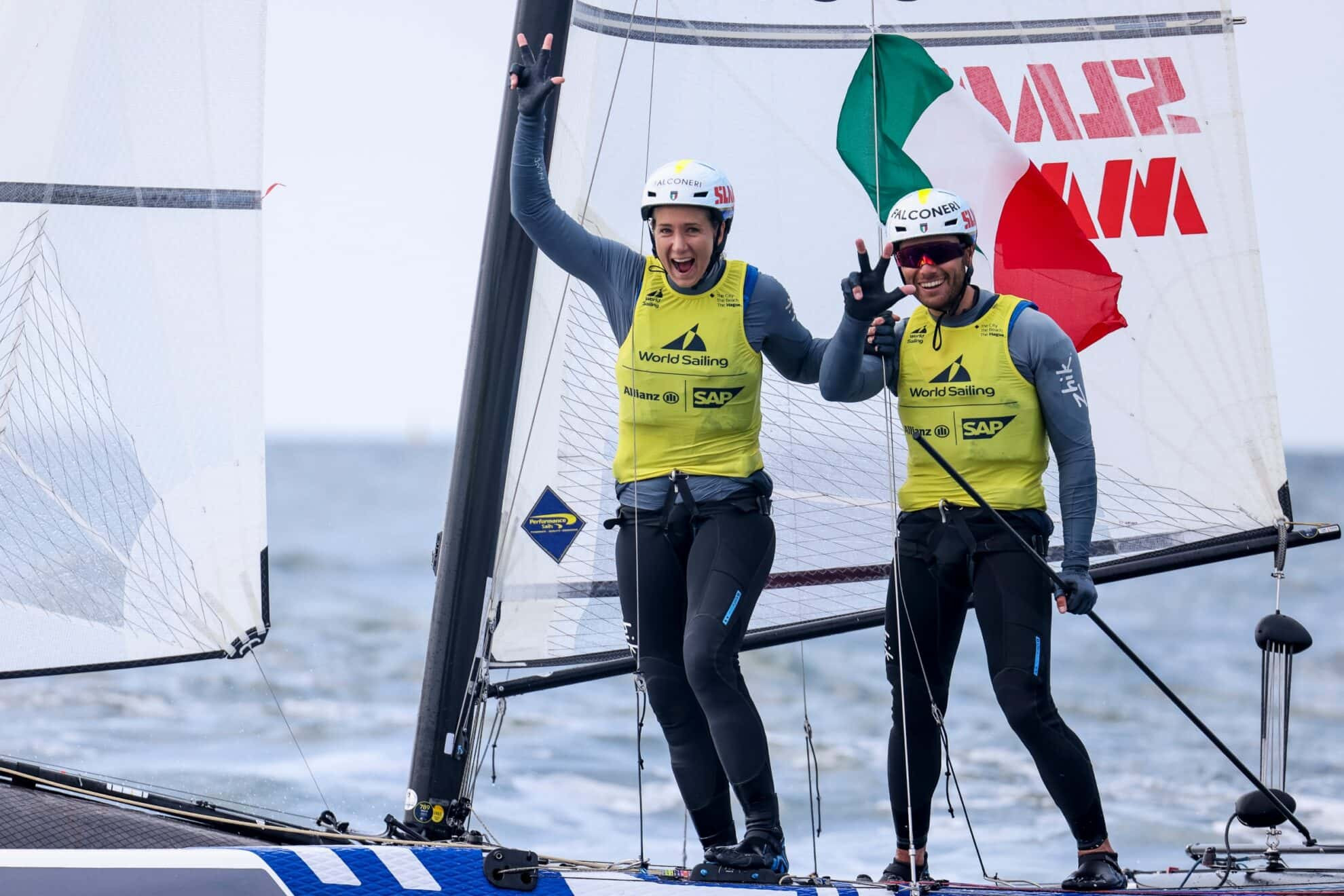 Tita and Banti finish remarkable Sailing World Championships form with gold
