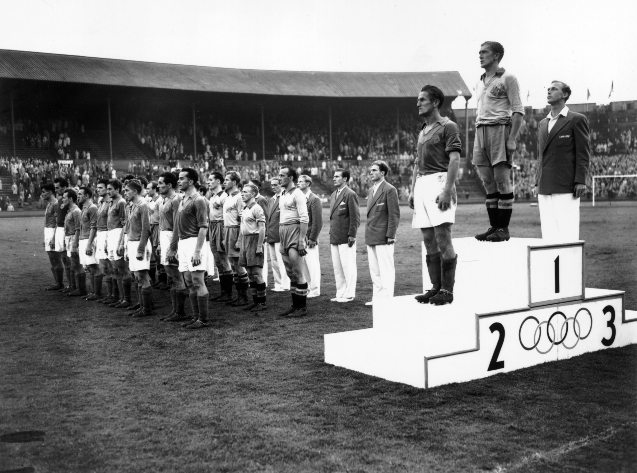 Sweden's Olympic gold in 1948 remains their only international football title ©Getty Images