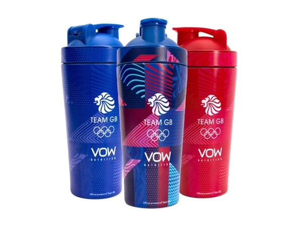 VOW Nutrition is set to release a collection of branded Team GB products prior to Paris 2024 ©VOW Nutrition