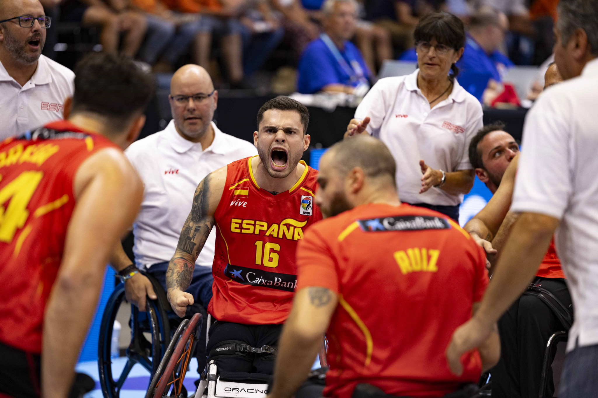 Spain stun Dutch in Rotterdam to clinch wheelchair basketball spot at Paris 2024