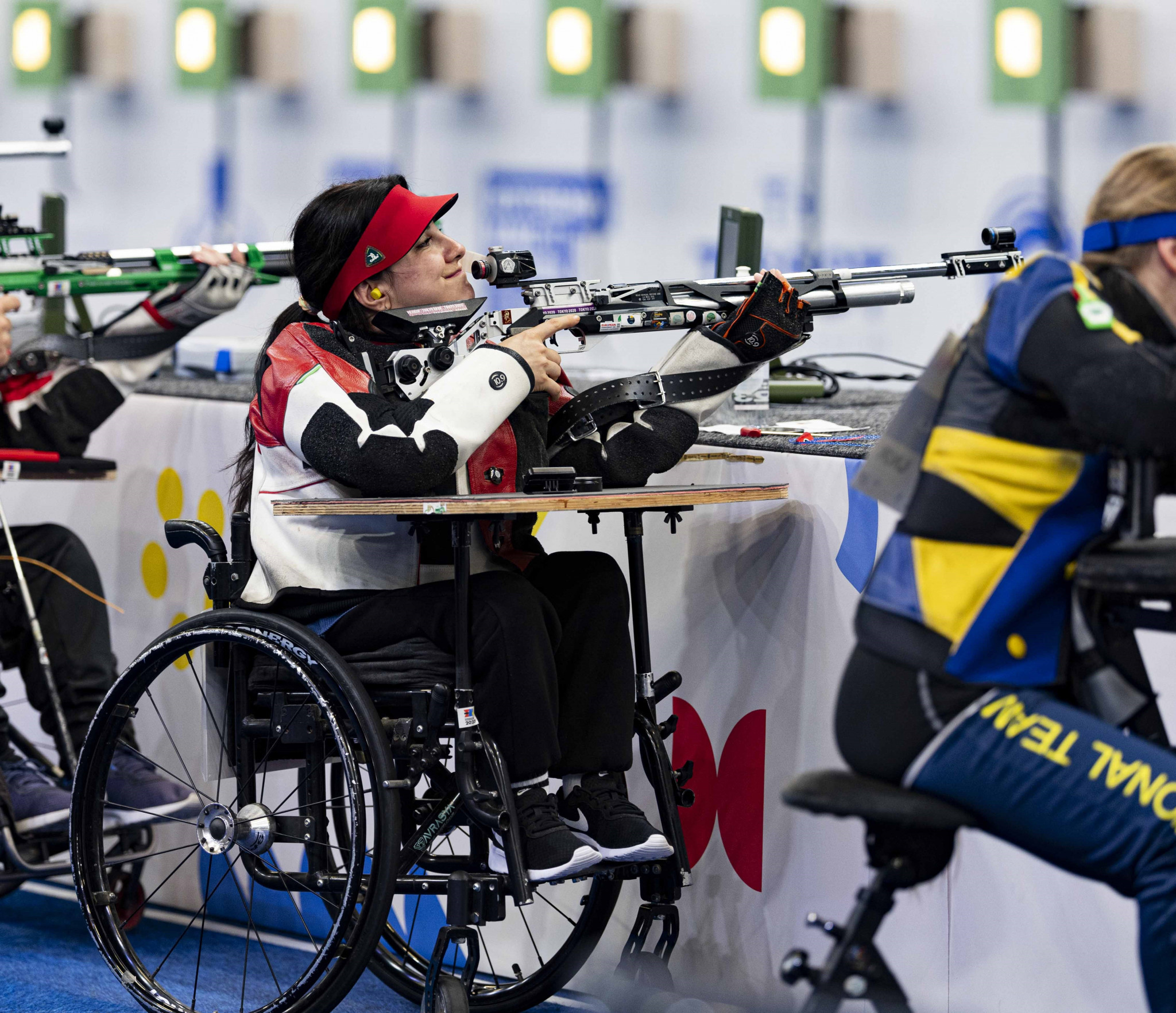 Two more sets of medals were handed out on the second day of shooting Para sport competition ©EPC