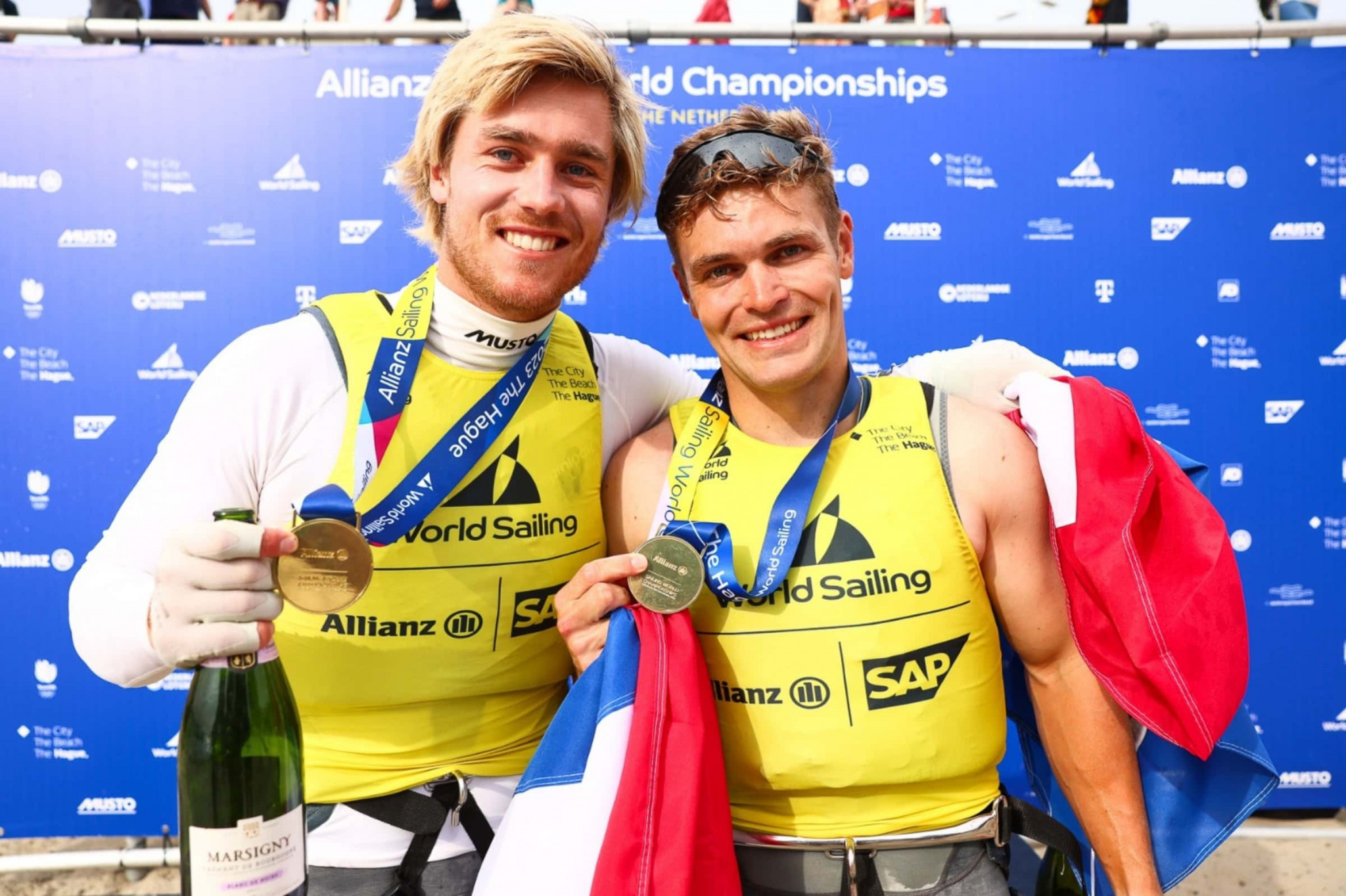 Dutch duo seal home 49er gold at Sailing World Championships 