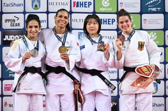Lima and Pereira seal Brazilian double on day one of Zagreb IJF Grand Prix