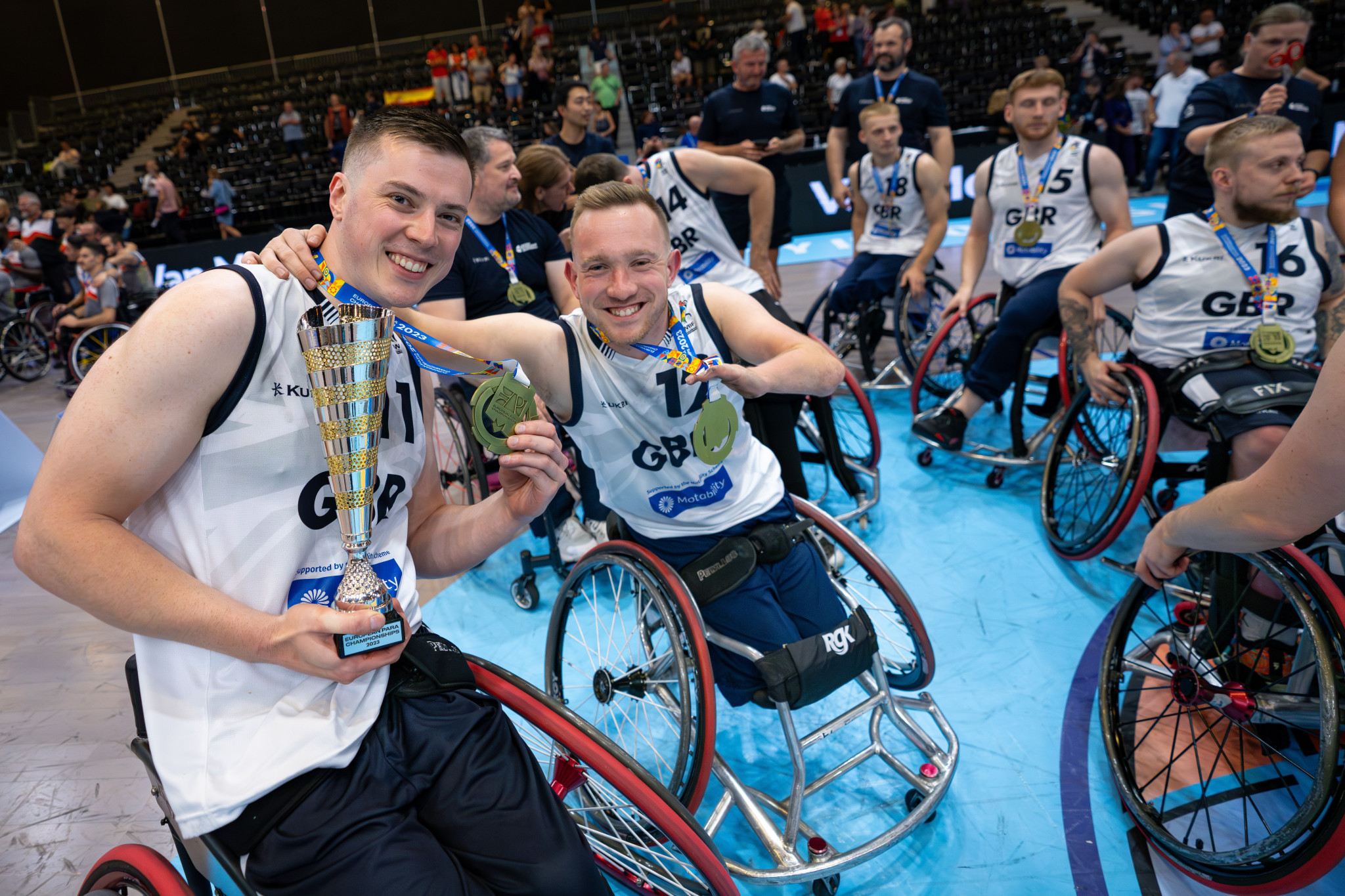 Wheelchair basketball action concludes as Britain reclaim European title in Rotterdam