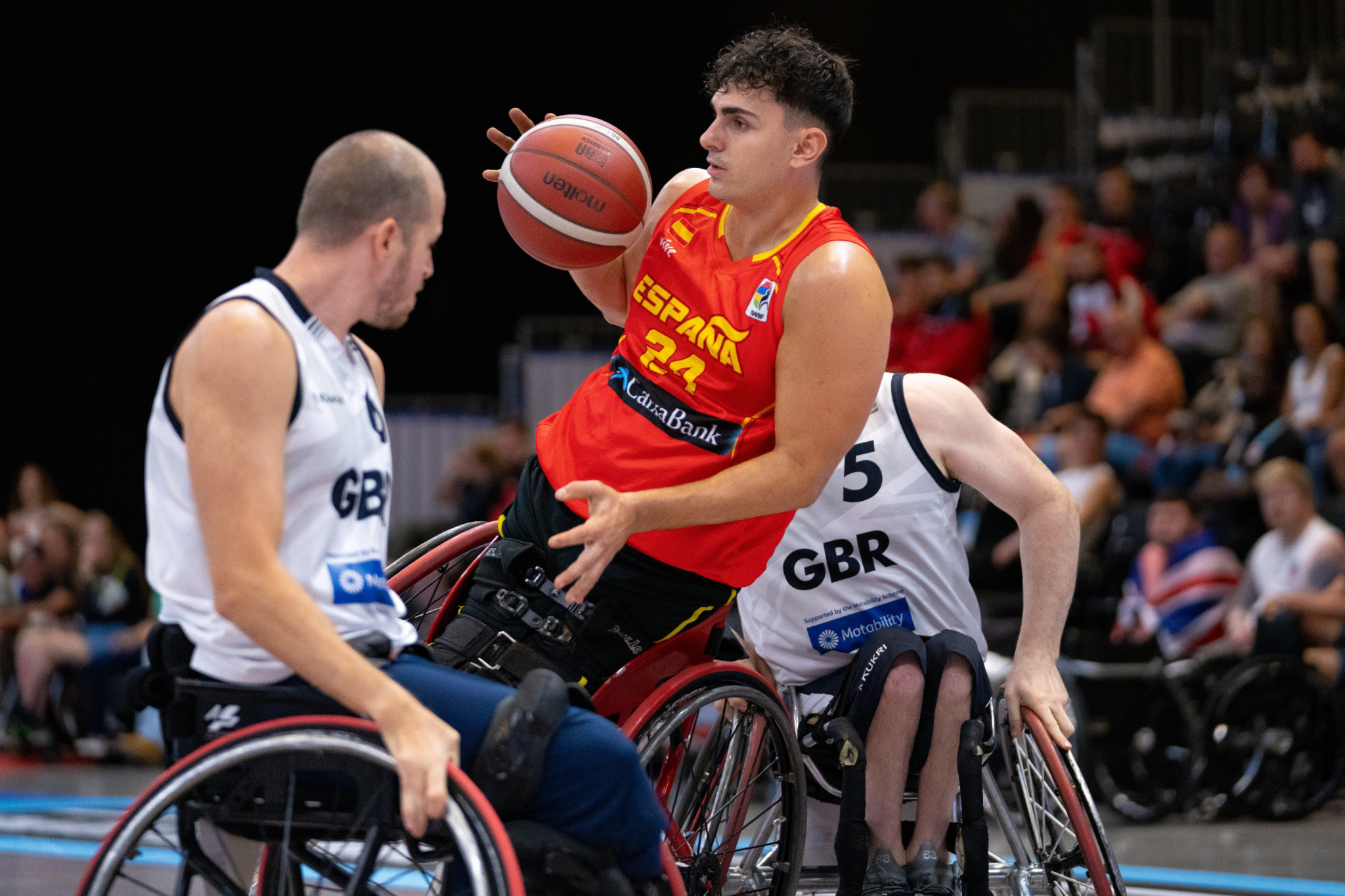 Spain had downed defending champions and hosts The Netherlands in the semi-finals but came unstuck against Britain in the gold-medal match ©EPC