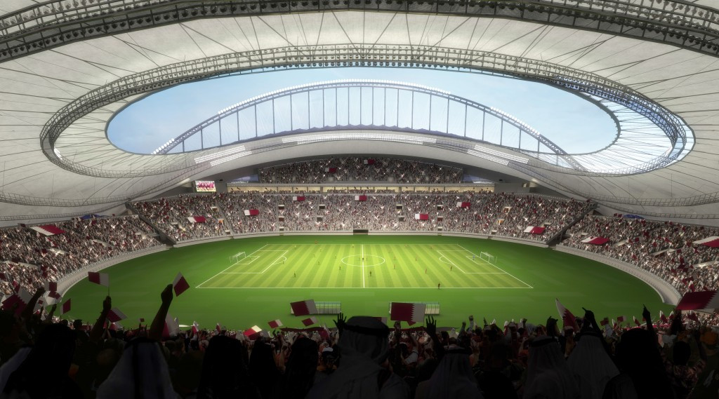 The Khalifa International Stadium is set to be the first venue completed for the 2022 FIFA World Cup in Qatar and has been slated to host a semi-final