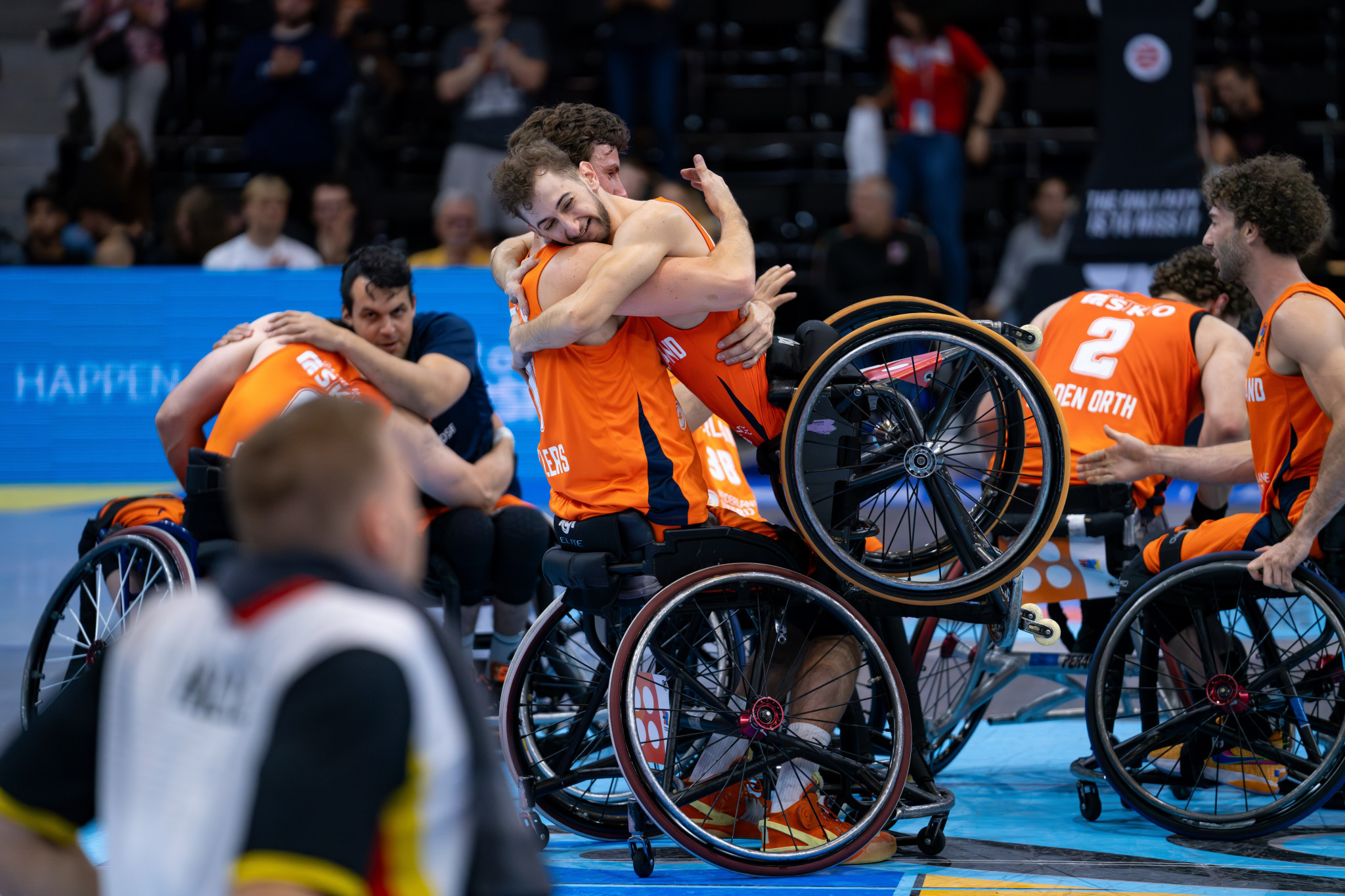 The Netherlands bounced back from their disappointing semi-final defeat to seal bronze with a 58-51 win against Germany ©EPC