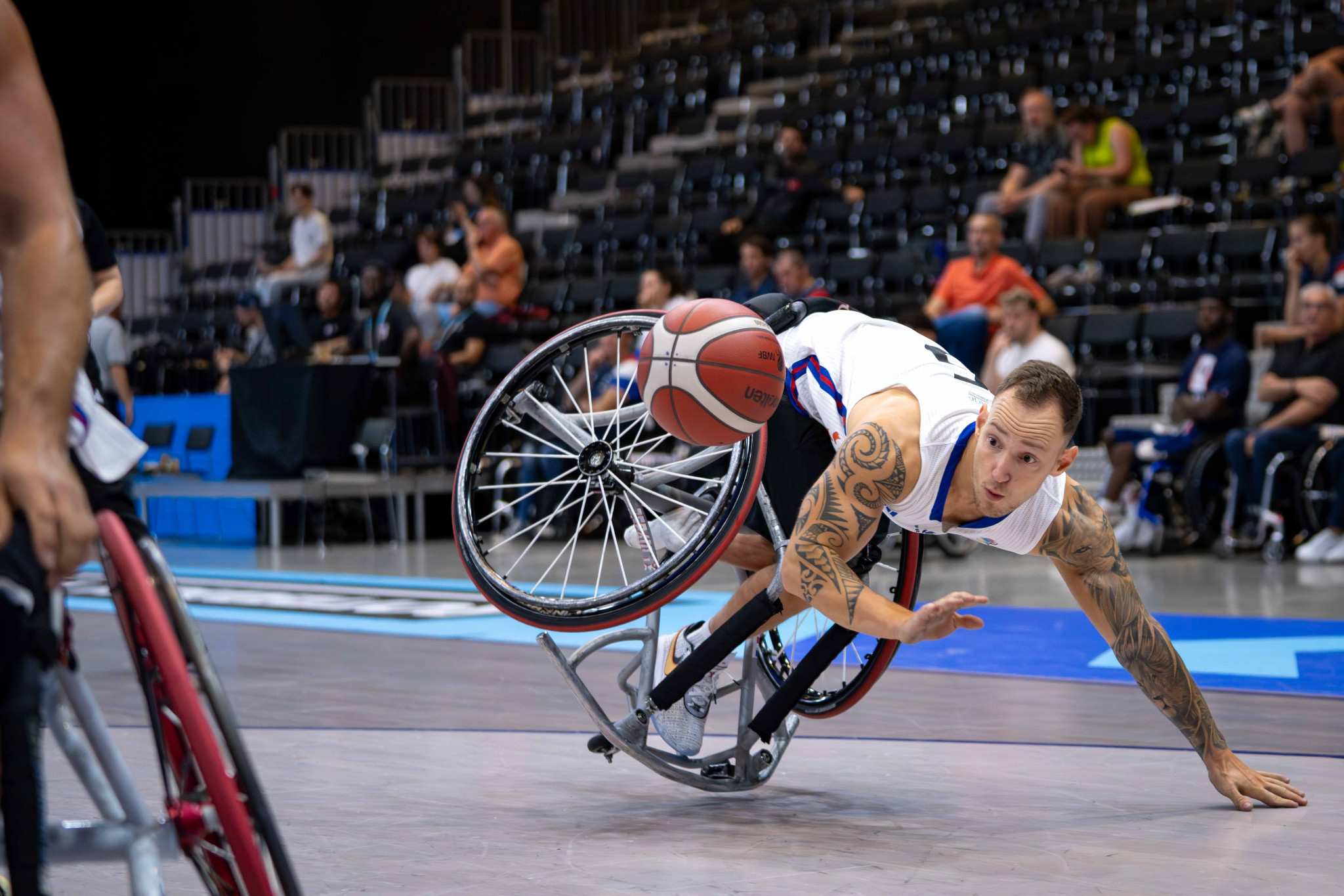 The final day of wheelchair basketball action was full of thrills and spills ©EPC