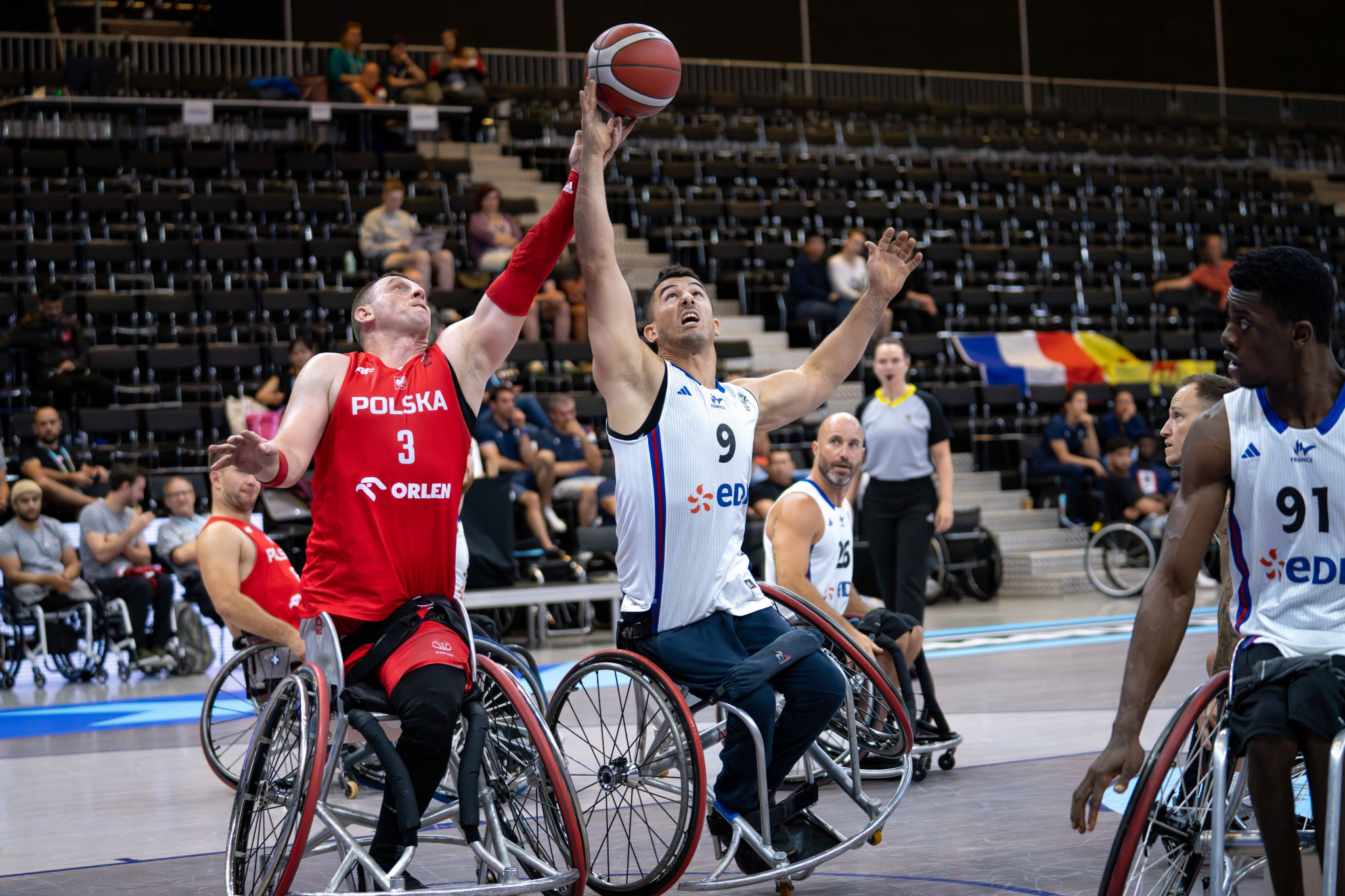 France overcame Poland 80-67 to seal seventh place in the tournament ©EPC