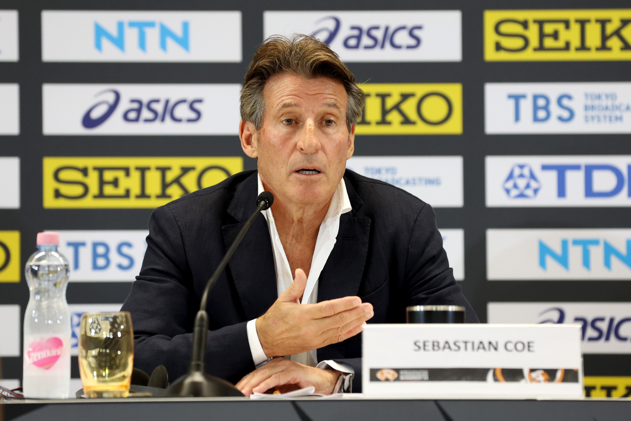 World Athletics President Sebastian Coe admitted some of the sport's endurance events were particularly at risk of being moved to cooler times of the year ©Getty Images