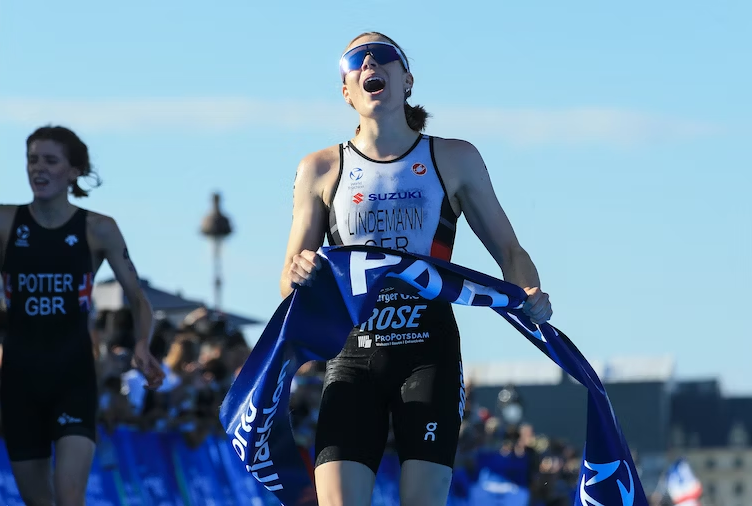 Germany win mixed relay at Paris 2024 triathlon test event, switched to duathlon due to water quality issues   