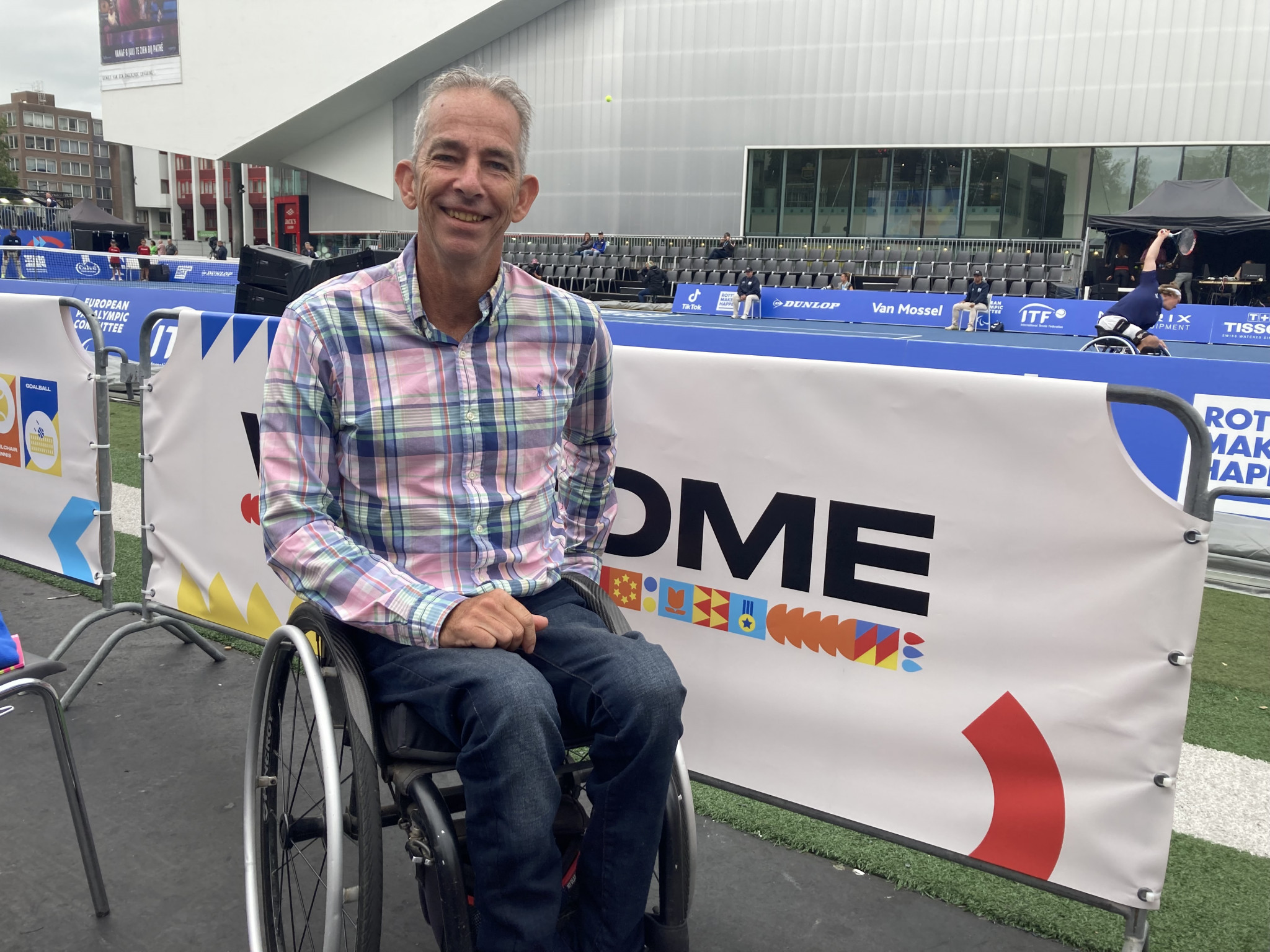 Athens 2004 gold medallist Robin Ammerlaan said Dutch success had largely been down to the work of the country's governing body to integrate wheelchair tennis ©ITG