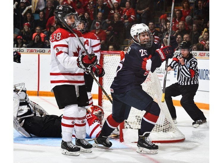 The United States top the rankings after their dramatic win over Canada ©IIHF 