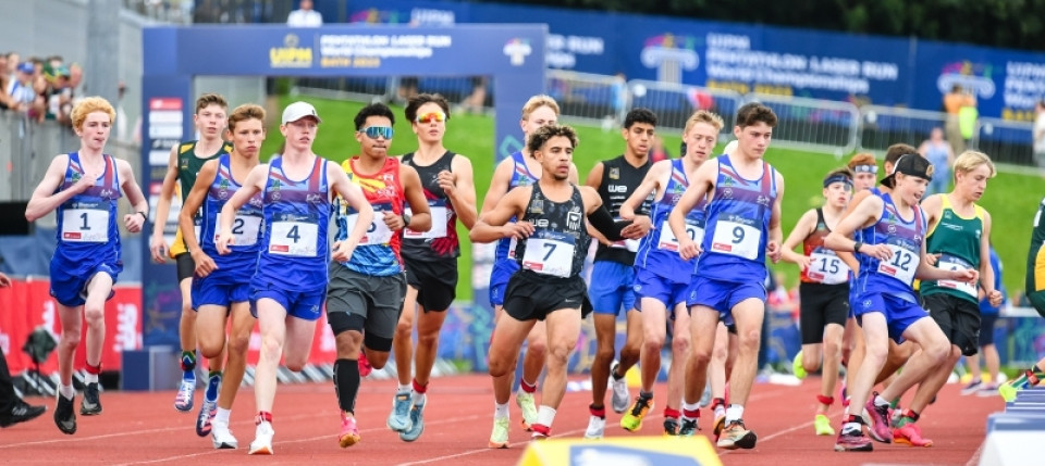 Laser run competitions were held in 11 different age categories at the UIPM World Championships in Bath©UIPM