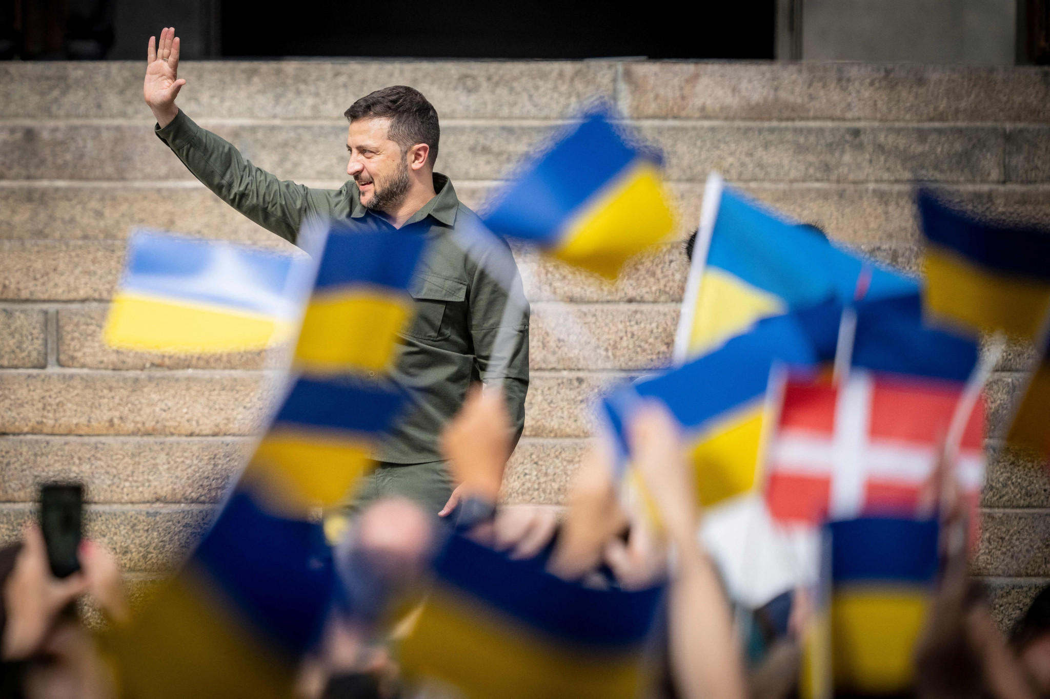 Thomas Lund, secretary general for the BWF, claimed that heightened security around the visit of Ukrainian President Volodymyr Zelenskyy could have been one of the factors behind the transport problems ©Getty Images