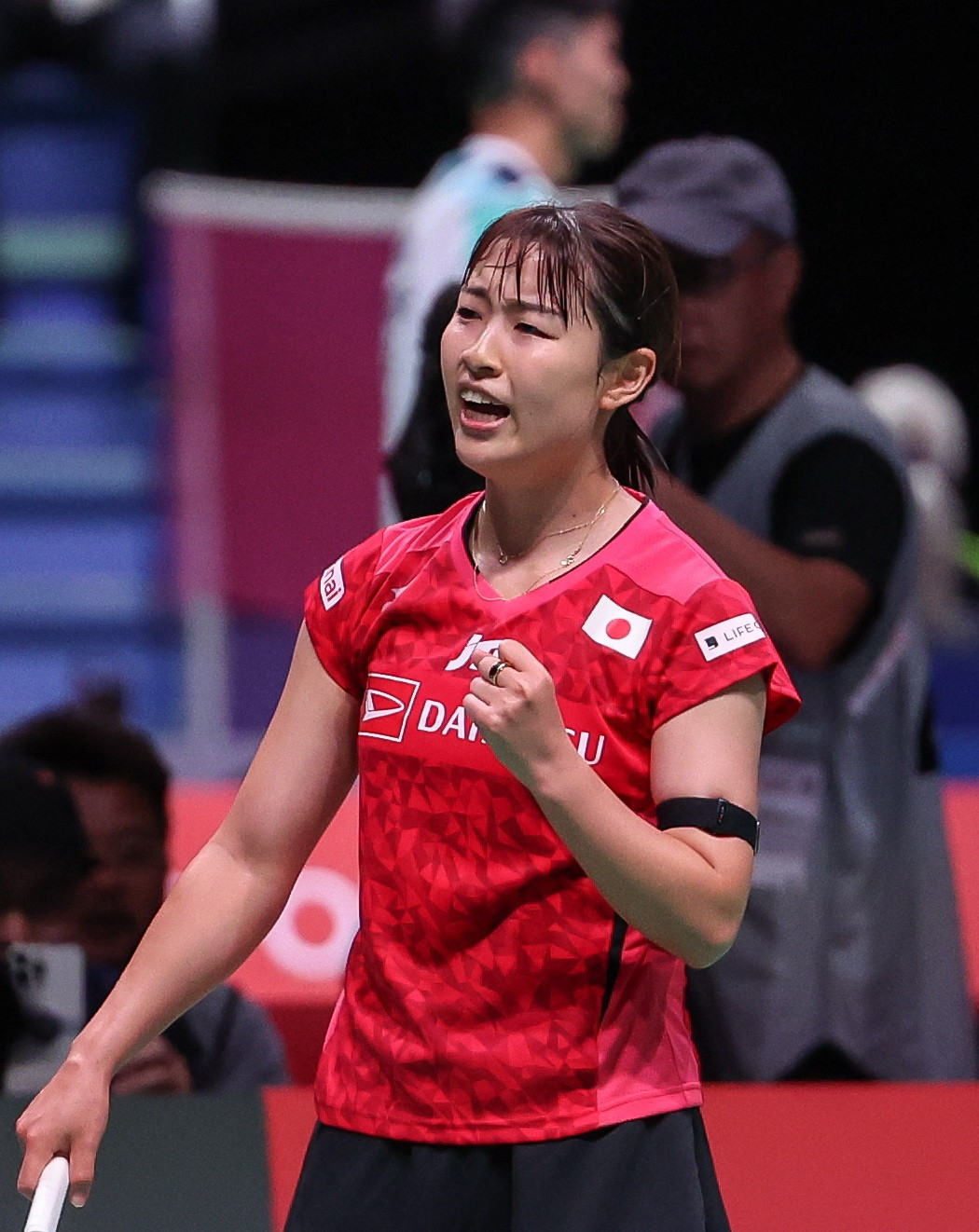 Japan’s Nozomi Okuhara has made it through to the third round at the Royal Arena in Copenhagen ©Badmintonphoto