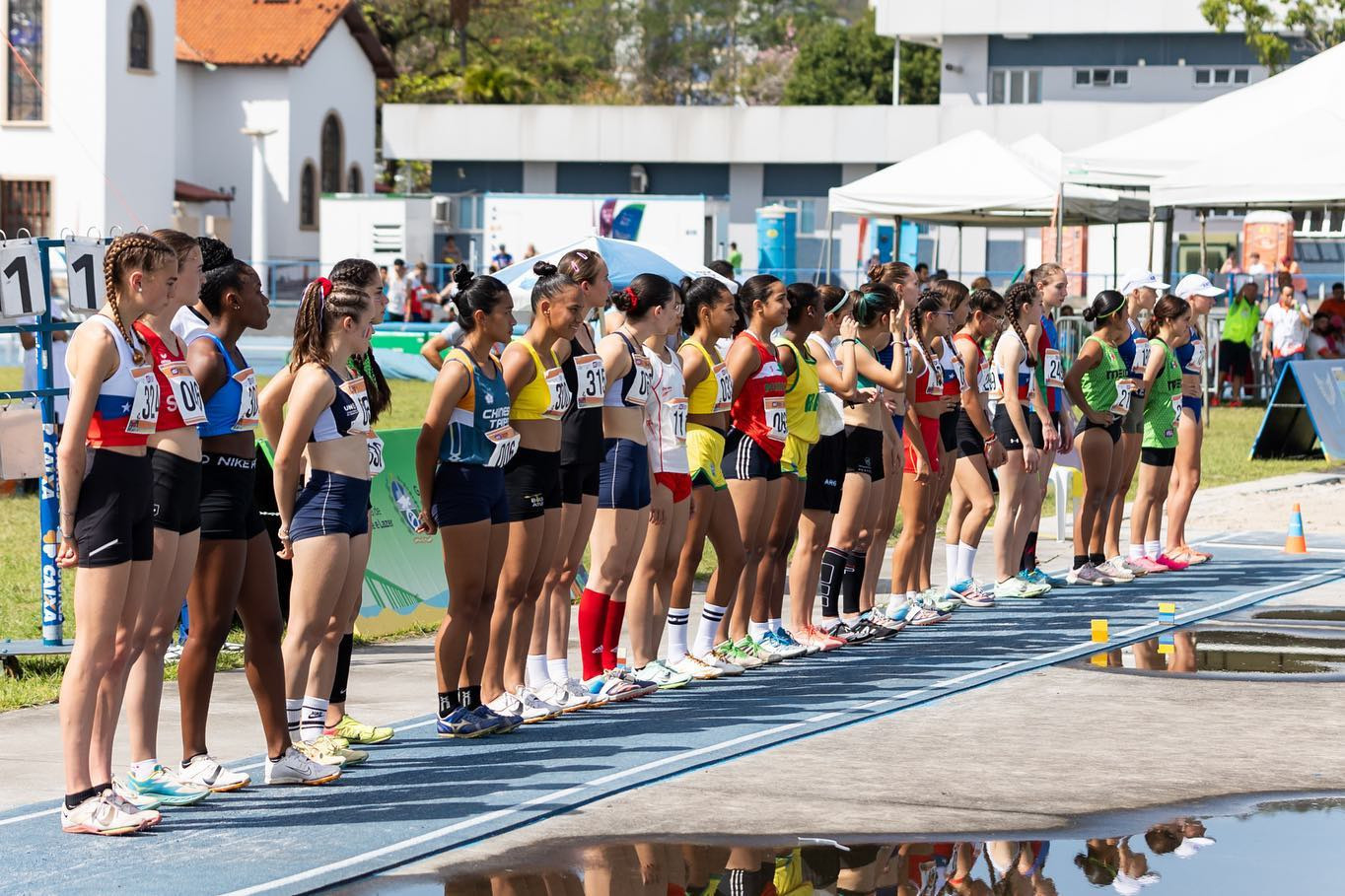 Athletics medal events continued on second day of ISF U15 Gymnasiade 2023 ©ISF
