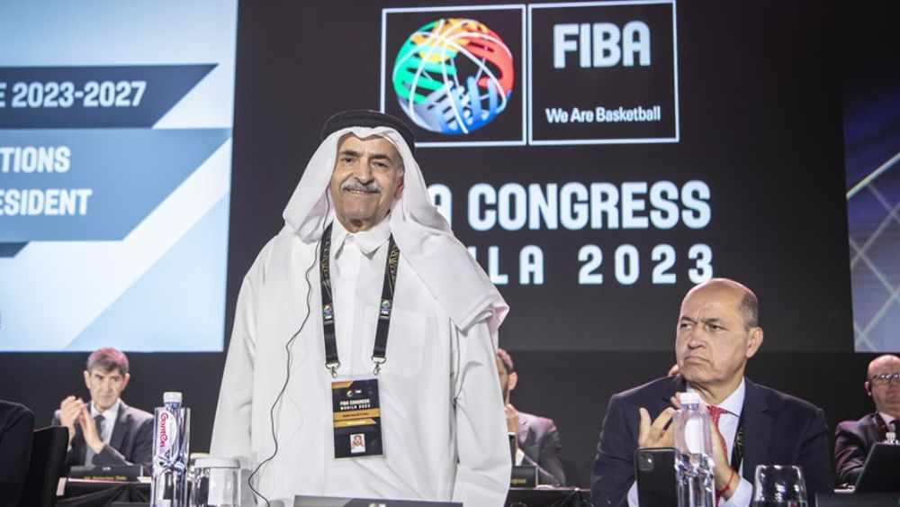 Sheikh Saud Ali Al Thani has previously served as FIBA Asia President as well as vice-president from 2019 ©FIBA