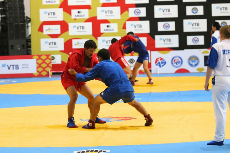 Neutral athletes from Russia topped the World Sambo Cup standings with 15 gold medals ahead of Kazakhstan's five ©FIAS