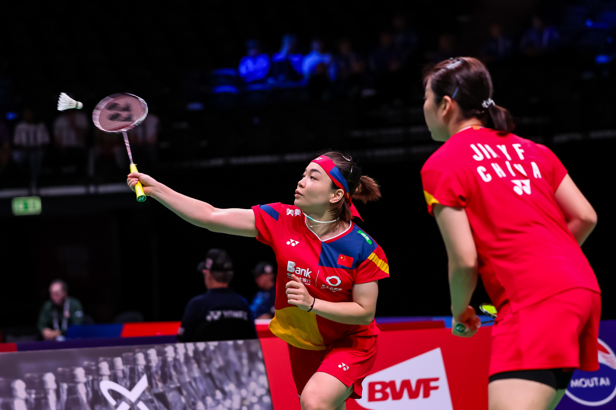 World number one women's doubles pairing Chen Qingchen and Jia Yifan of China eased through to the next stage ©Badmintonphoto