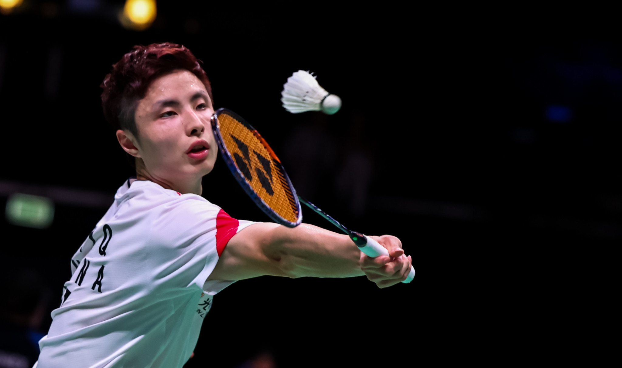 Shi Yuqi ensured another Chinese player progressed to the third round ©Badmintonphoto